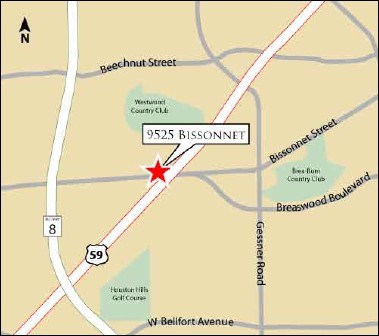 Bissonnet Property Location Map