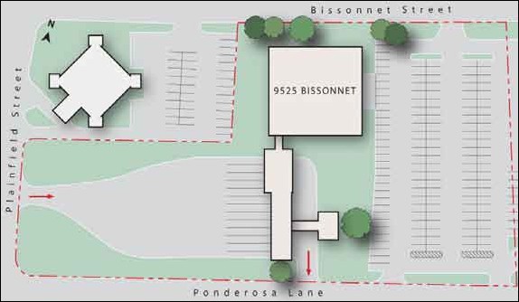 Bissonnet Site Map